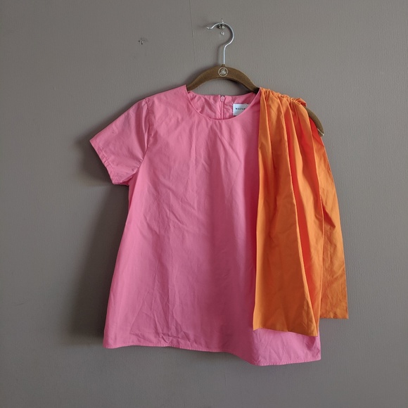 WOLF & RITA - Girls Adelia Pink Sash Blouse NWOT - Picture 2 of 11